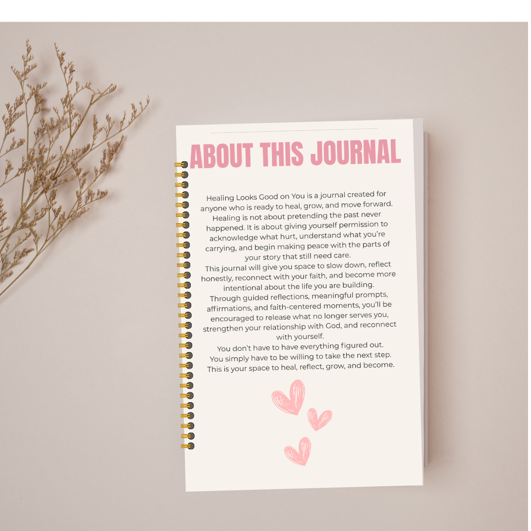 Faith-Based Healing Journal – Guided Prompts for Emotional & Spiritual Restoration